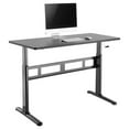 thumbnail image 2 of Derby Economical Manual Sit-Stand Desk - Black - UCWDHEBK, 2 of 9