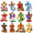 Cross, variant on Mosaic Making Kit Black Cat 12 Seasonal Art Hanging Ornament Decor