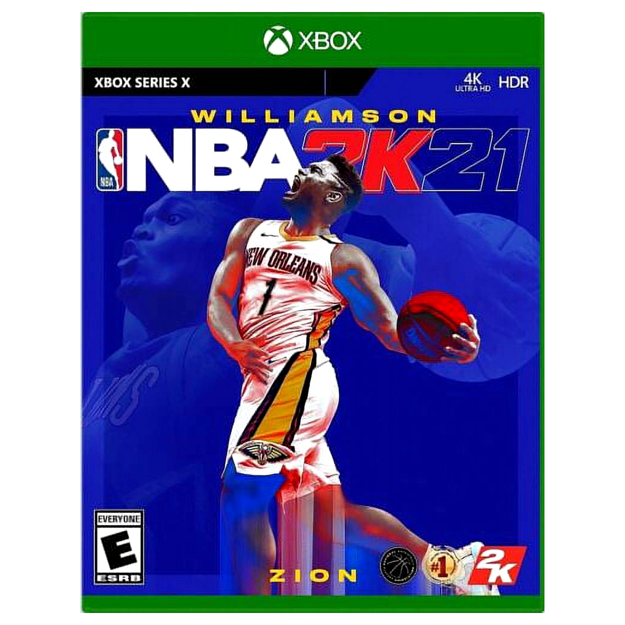 NBA 2Kシリーズ 4本セット 中古 NBA 2K21, 2K, Xbox Series X, 710425597145 - Walmart.com