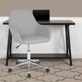 thumbnail image 4 of Cortana Home and Office Mid-Back Chair in Black Fabric, 4 of 7