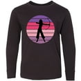 thumbnail image 3 of Inktastic Archery Bowhunting Female Archer Long Sleeve Youth T-Shirt, 3 of 5