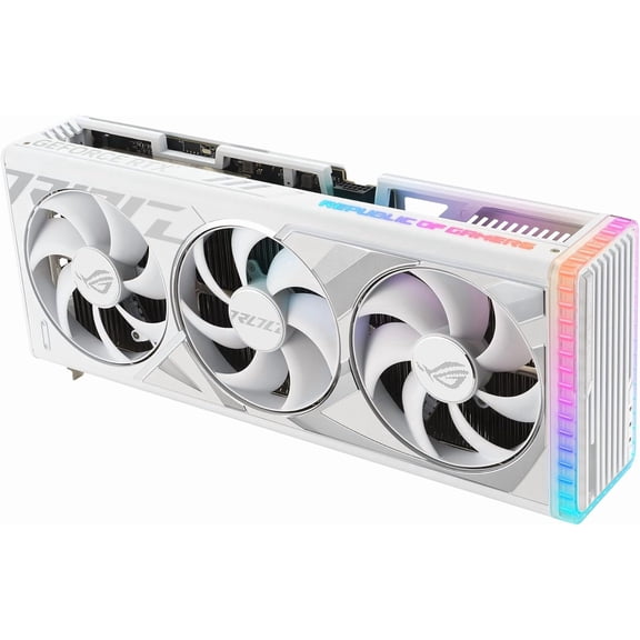 Restored ASUS ROG Strix RTX 4080 Super OC White 16GB GDDR6X Video Graphics Card (Refurbished)