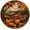 Thanksgiving16, variant on Fall Door Decor Retro Turkey And Cross Round Tin Sign Vintage Pumpkin Harvest Thanksgiving Metal Poster Nostalgic Decorations for Home Wall Art Rustic Farmhouse Porch Kitchen Farm 8 * 8inch