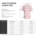 thumbnail image 4 of Yiaed Kawaii Pigs Print Women's T Shirt V-Neck Short Sleeve Shirt Casual Breathable Tee Summer Tops-Small, 4 of 5