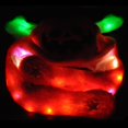 thumbnail image 3 of Saltar Con Oreja Móvil, Luz Led Integrada, Sombrero De Monstruo De Calabaza De Peluche, Juguetes De Peluche Brillantes Led Para Halloween, Cosplay De Pascua, Navidad Yuarrent HA046207-03, 3 of 6