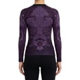 thumbnail image 2 of Raven Fightwear Women's Nordic Rash Guard IBJJF Approved MMA BJJ Purple, 2 of 3