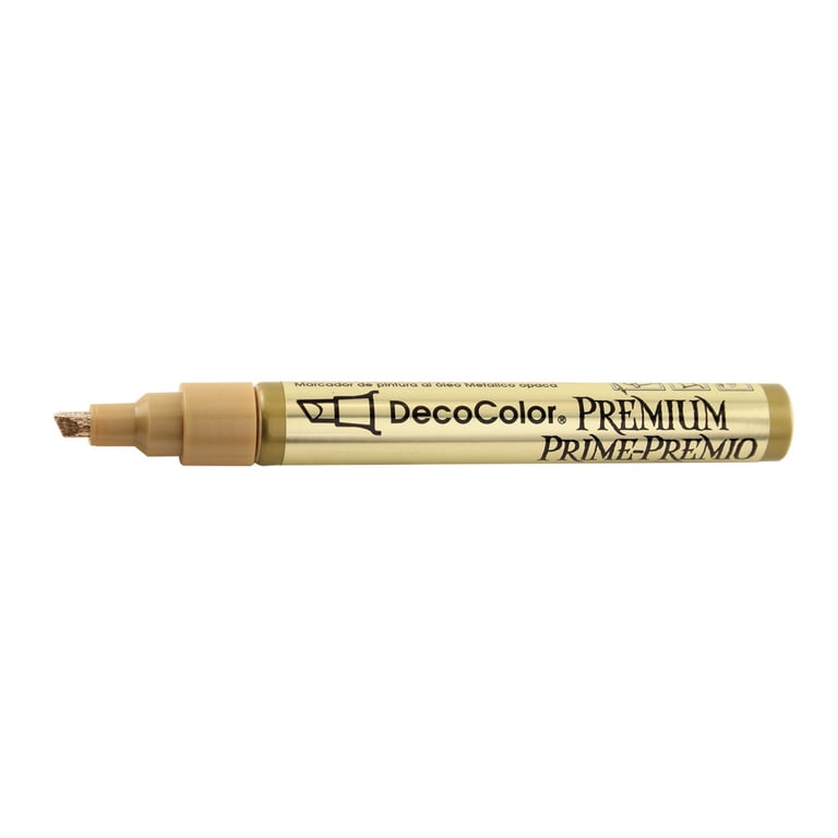 Marvy Uchida DecoColor Premium Gold Chisel Paint Marker, 1 Each