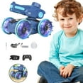 thumbnail image 2 of BINGLI Toys for Kids 6-12 Remote Control Car Boat Gifts for Boys 5+ Year Old Amphibious RC Gesture Stunt Water Squirt Tank with Lights & Self-Dispensing Cool Outdoor Summer Beach Pool Toy, 2 of 9