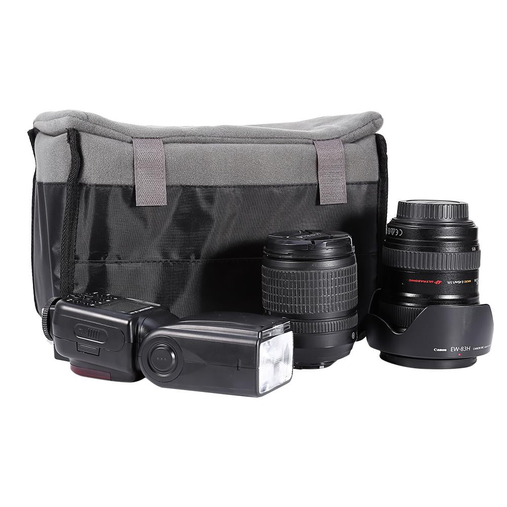 Sac D'insertion Pour Appareil Photo (33.5x8x21.5 Cm) - Kaki, Protection Velours, Neuf
