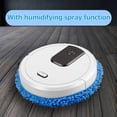 thumbnail image 2 of Automatic Floor Cleaning Robot with Dry & Wet Mopping Function, USB Rechargeable 5V 1500mAh Lithium Battery, Suitable for Over 150㎡ Areas, ABS Material, Includes Dry/Wet Wipes, USB Cable & Water, 2 of 6