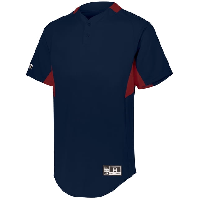Holloway Boy's Game7 Two Button Baseball Jersey