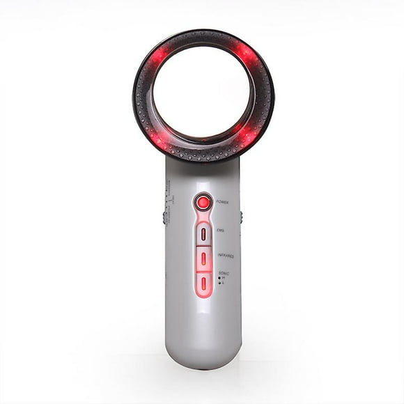 3 In1massage Apparatus Ultrasonic Cavitation Fat & Cellulite Remover Slim Machine Body Massager1pcswhite