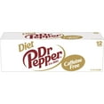 thumbnail image 5 of Diet Dr Pepper Caffeine Free Soda Pop, 12 fl oz, 12 Pack Cans, 5 of 10