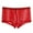 Red, variant on zeranth Men Underpants Sweat Absorbing Sweat-wicking Transparent Men Clothing Nylon Men's Underwear Boxers Daily Wear