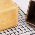 thumbnail image 3 of AMERTEER Baking Tools Side Mouth Curling Design Water Cube Non-stick Sliding Lid Toast Box Bread Baking Mold Golden Non-stick Square Toast Box, 3 of 10