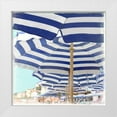 thumbnail image 3 of Charlie Carter 4x14 White Modern Wood Framed Wall Art Titled - Beach Club, 3 of 5