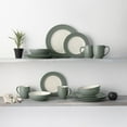 thumbnail image 2 of Noritake Colorwave Green 16-Piece Rim Dinnerware Set, Service for 4, 2 of 7