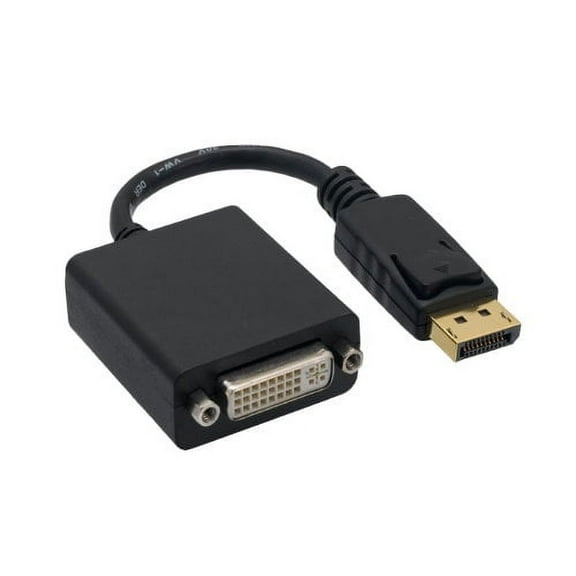 Kentek DisplayPort male to DVI digital female M/F adapter converter cord DP Display Port with latche to DVI-D 1080P PC Mac