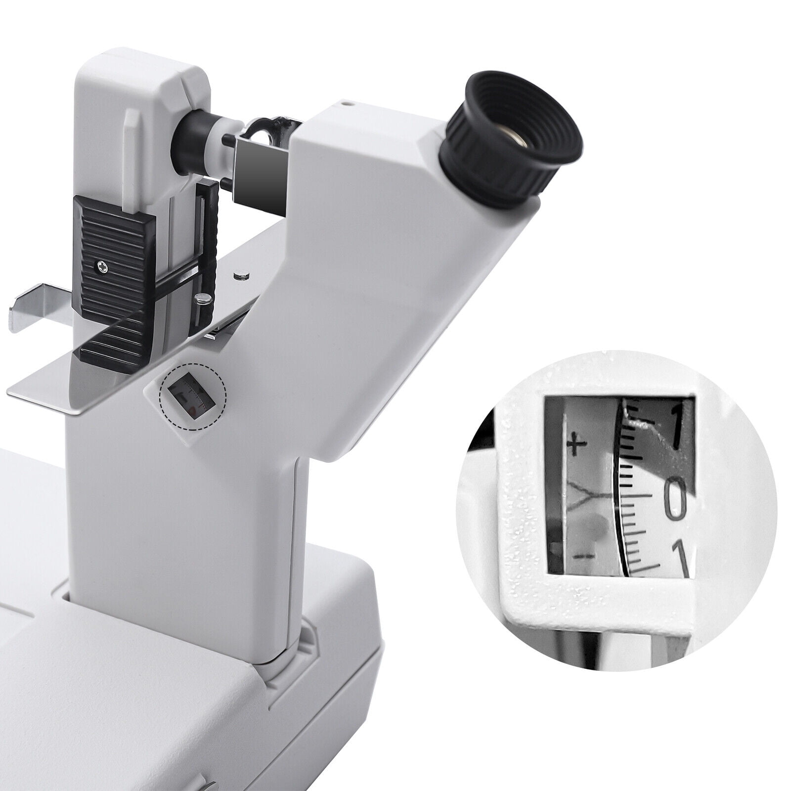 CNCEST Manual Optical Lensometer Portable Lensmeter Optometry Focimeter