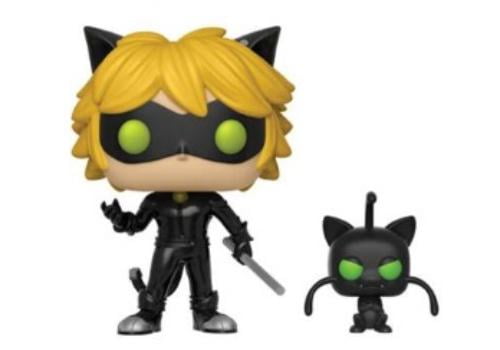 Pop! Animation: Miraculous Series 1-cat Noir With Plagg (Funko) - Walmart.com