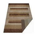 thumbnail image 2 of Rugsotic Carpets Handmade Rugs Hand Knotted Loom Rectangle 5'7''x7'10'' Brown Light Beige Wool for Indoor Use, 2 of 5