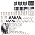 thumbnail image 1 of Youkk 194pcs/Bag Zipper Repair Kit Zip Slider Rescue Universal Zippers Clothes Bag Tent Sewing Tool, 1 of 9