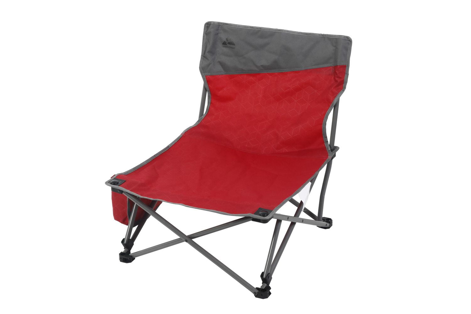 Ozark Trail Quad Low Event Chair, Red