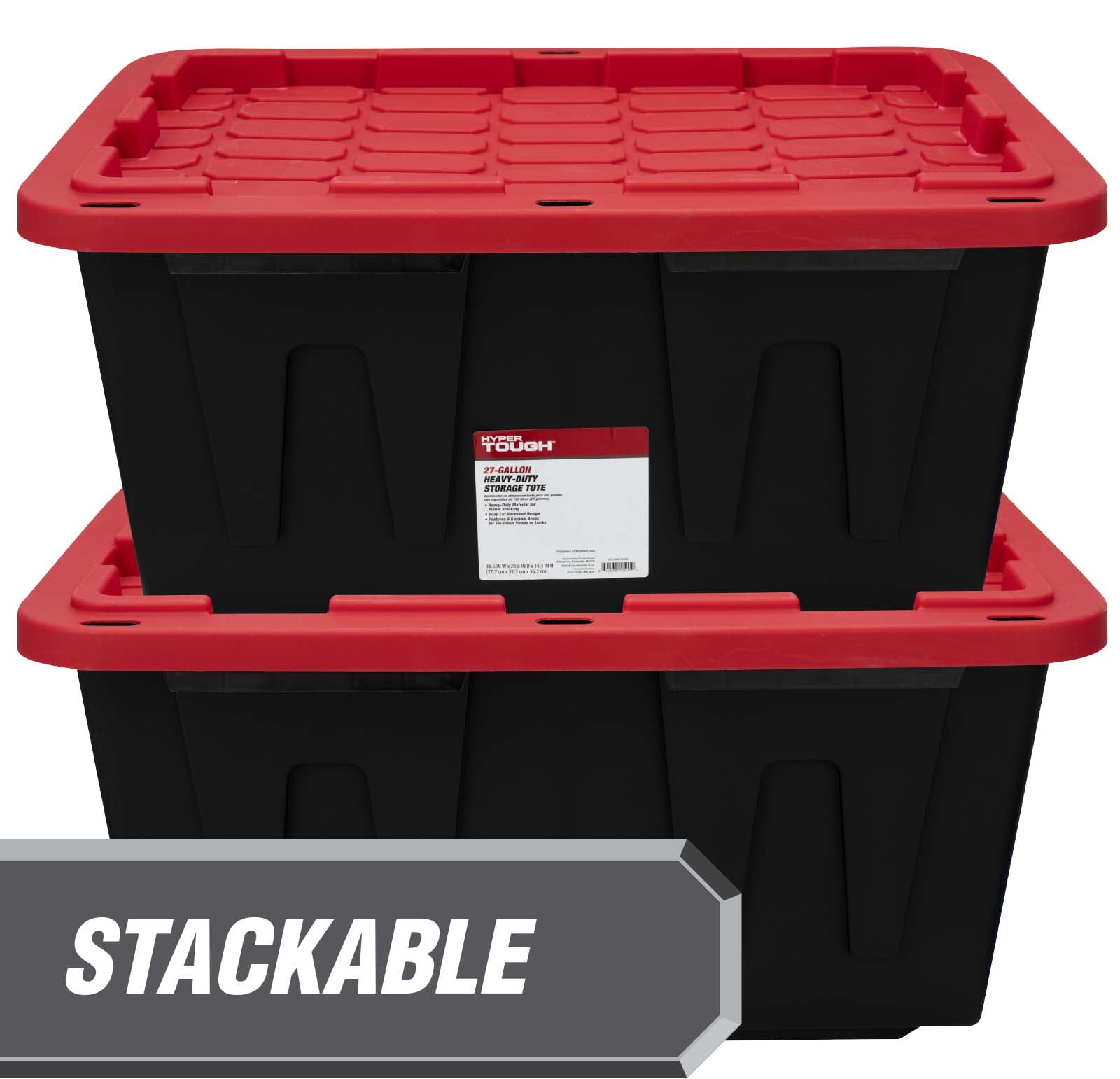 Hasco Wholesale on Instagram: Heavy Duty Stackable 27 gallon