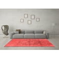 thumbnail image 3 of Ahgly Company Indoor Rectangle Oriental Red Industrial Area Rugs, 6' x 9', 3 of 4