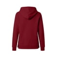 thumbnail image 7 of Josdec Drawstring Hooded Sweatshirts for Women Solid Color Long Sleeve Pullover Kangaroo Pocket Side Split Hem Casual Hoodies S-2XL, 7 of 7