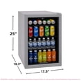 thumbnail image 6 of Frigidaire 88 Can or 25 Wine Bottle Beverage Center, 2.6 Cu. Ft. Refrigerator with Digital Control, 6 of 13