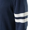 thumbnail image 7 of Hip Hop 50's Shop - Mens 1950s Letterman Cardigan Sweater (2XLarge Navy), 7 of 7