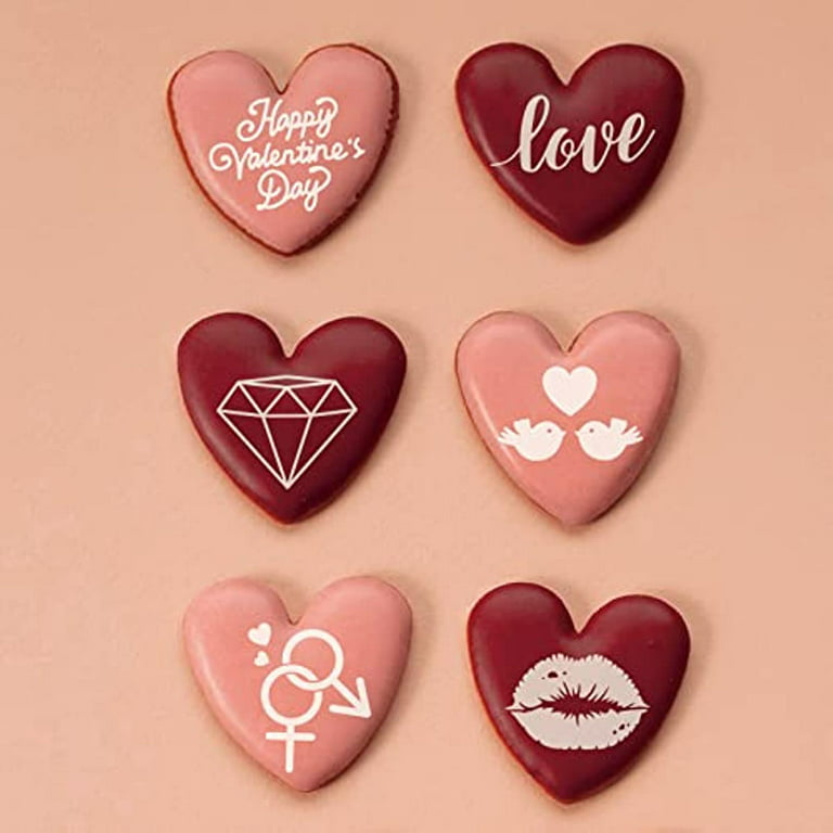 Can You Not Valentines Heart Stencils - Stencil Revolution