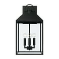thumbnail image 5 of Capital Lighting 953443 Nelson 4 Light 22" Tall Outdoor Wall Sconce - Black, 5 of 7
