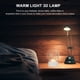 thumbnail image 4 of Lámpara de escritorio de la lámpara de noche de la luz cálida de 1set de la lámpara de escritorio para la lámpara doméstica decorativa del dormitorio, 4 of 5