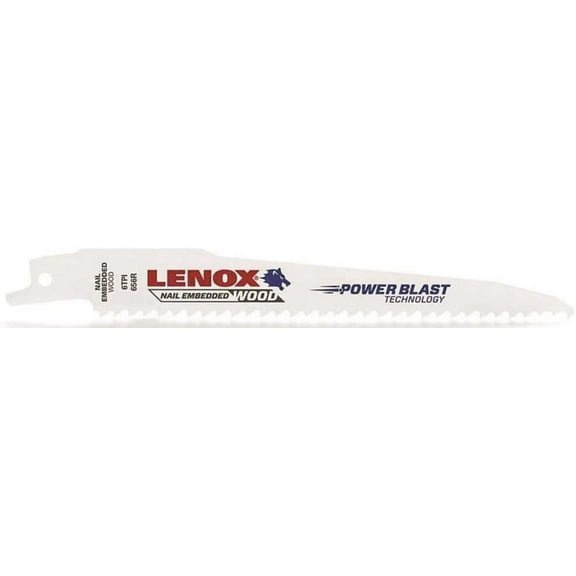 Lenox 20587-S956R 9" 6 TPI Multi Purpose Bi-Metal Reciprocating Saw Blades