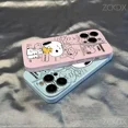 thumbnail image 4 of Funda de silicona para teléfono Snoopy Charlie Brown para iPhone 14 13 12 11 Pro Max Linda animación a prueba de golpes para iPhone 14 Plus, 4 of 5
