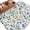Blue, variant on Blue Yellow Floral Spring Large Area Rugs for Bedroom Living Room, Soft Non Slip Carpet Bedside Rug, Summer Botanical Green Pastoral Round Floor Cover Kitchen Accent Rug 4' for Dining Room/Office