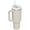Tan, variant on Stainless Steel Tumbler with Upgraded Handle and Straw