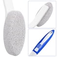 thumbnail image 6 of MLINS  Long Handled Pumice Stone for Feet Stick Grease Remover Blue Bath Brush, 6 of 8