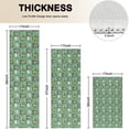 thumbnail image 4 of Green Alligators Icons Pattern Kitchen Rugs Sets Of 3,Kitchen Runner Rugs Non Skid Washable,Decorative Kitchen Floor Mats for Kitchen,Sink,Laundry,17"x30"+ 17"x47" + 17"x59", 4 of 6