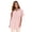 Blush Triple Stripe, variant on Women's Plus Size Extended Plus Size Seersucker Shirt