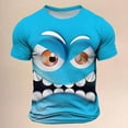 thumbnail image 2 of Plus Size T Shirts for Men Lightweight Breathable Crewneck Going Out Tee Tops Short Sleeve Summer Tees Casual Plain Shirts, 2 of 4