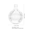 thumbnail image 3 of Abat-Jour en Verre Transparent pour Décoration Couverture Transparente avec Design Moderne 2 Pcs s'Adapte à Diverses Scènes, 3 of 8
