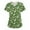 01-Army Green, variant on Nurse Uniforms Women,Womens Scrub Tops - Short Sleeve V-Neck Easter Printed Scrub Top Women Uniform Shirts with Side Pockets,Pink,XXL