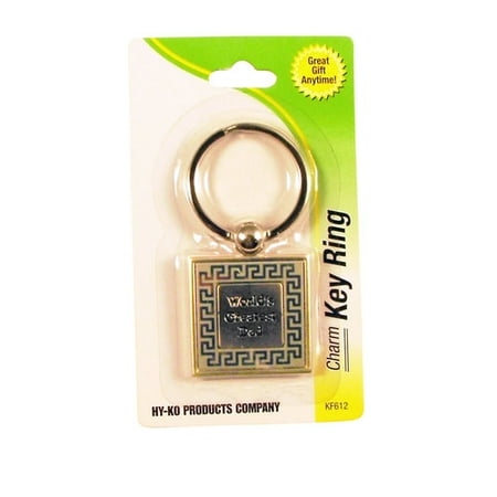 World's Greatest Dad Key Ring