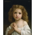 thumbnail image 3 of William Bouguereau 12x14 Black Modern Framed Museum Art Print Titled - Little Girl, 3 of 5