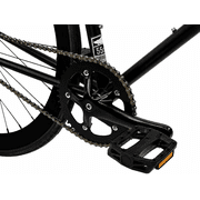 Golden Cycles Single Speed Fixie Bike – Lightweight Steel Frame, Flip-Flop Hub, 700c Wheels, Multiple Sizes & Deep V Rims (Vader, 48)