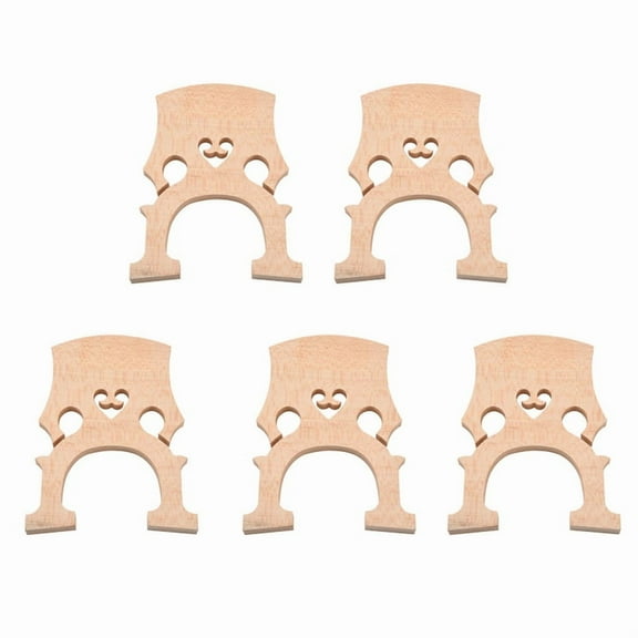 5X Professional Cello Bridge for 4/4 Size Cello Exquisite Maple Material