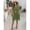 Green, variant on Summer Dresses for Women Chiffon Layered Sheath Dress Short Sleeve Crew Neck Cocktail Dress for Wedding Guest & Evening Party